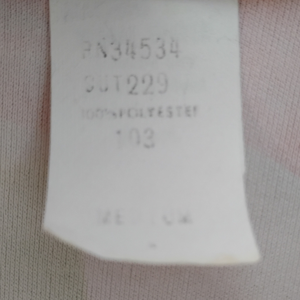 Center Stage Vintage 70s Pastel Blouse Size M - Picture 8 of 10